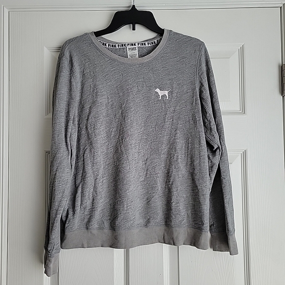 PINK Victoria's Secret Tops - PINK Victoria's Secret Women's Lightweight Sweatshirt